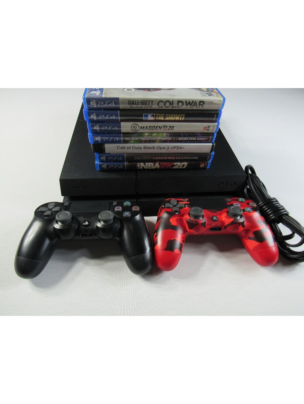 Sony PlayStation 4 500GB CUH-1215A Game Console Bundle - Working - READ !!!!